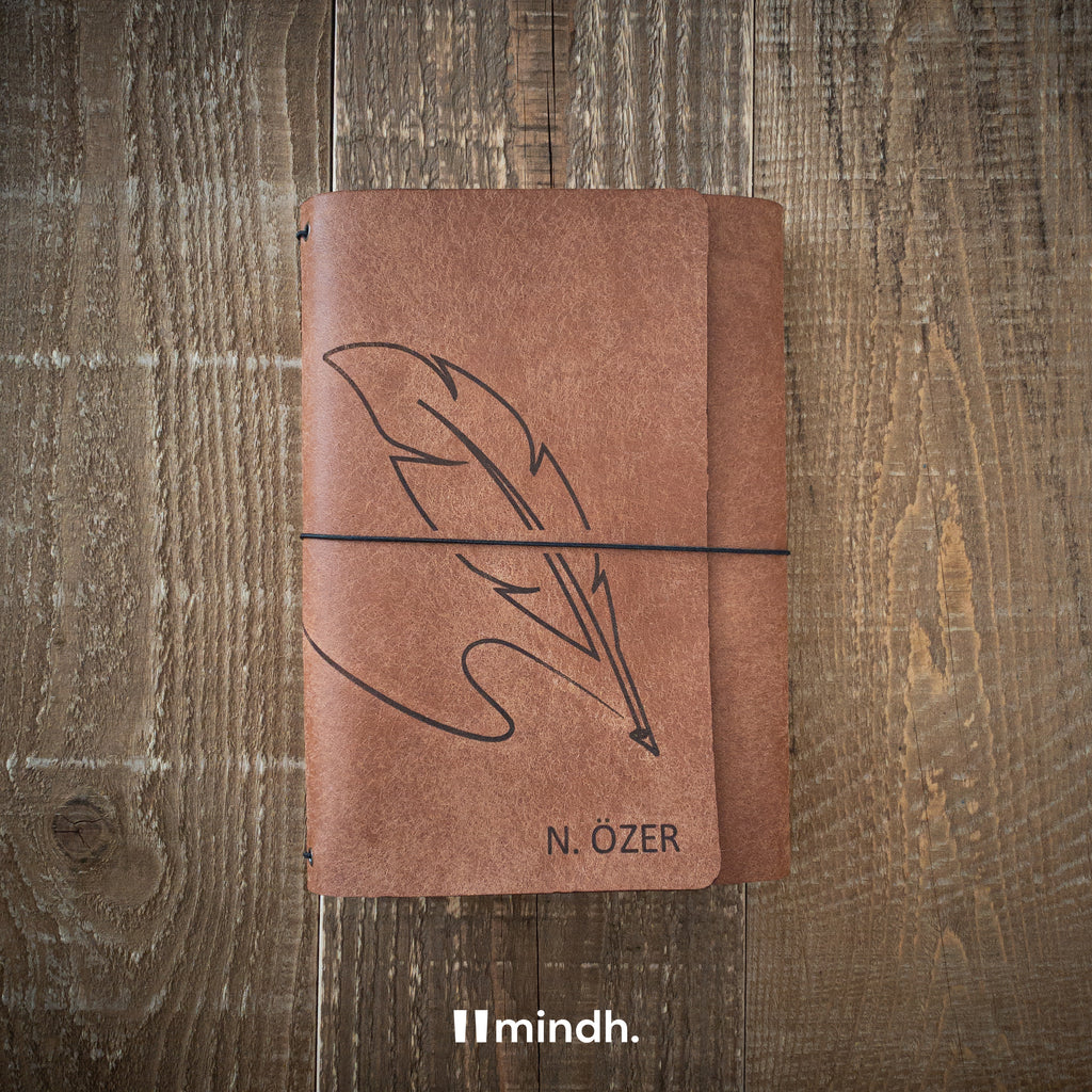 mindh. Notebook Fold - Quill Baskı