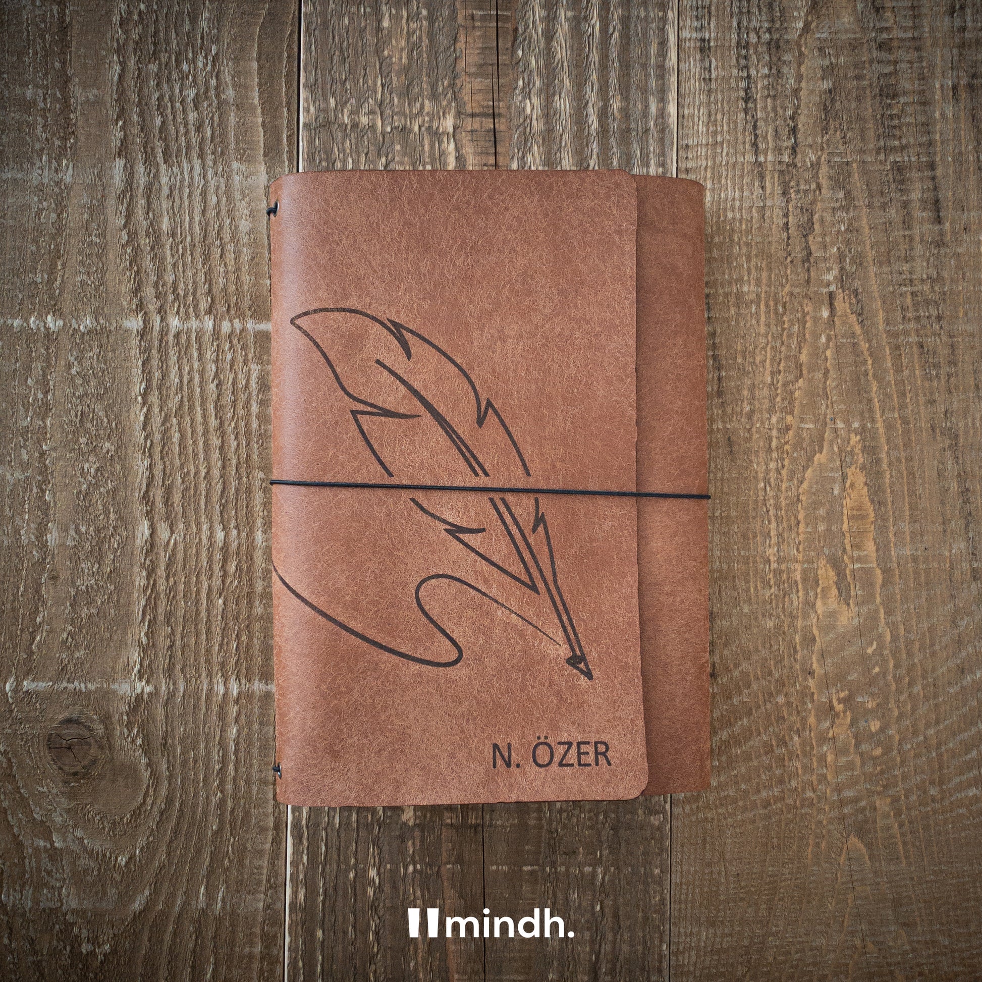 mindh. Notebook Fold - Quill Baskı