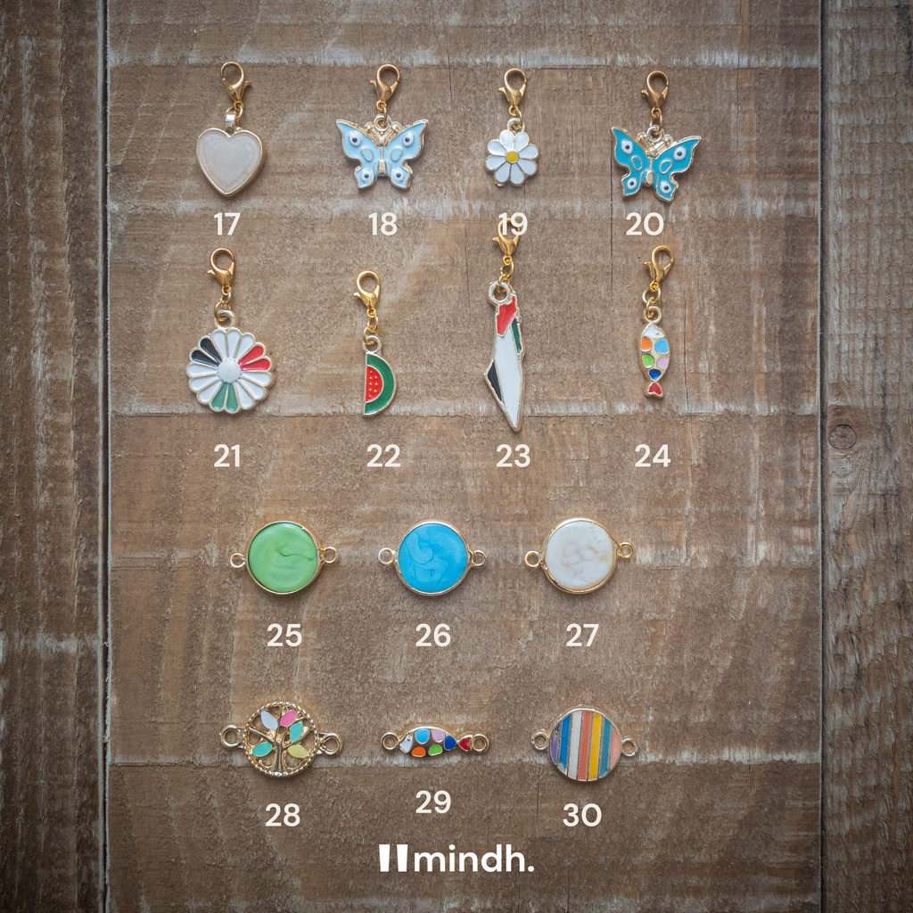 Pirinç Charm Figürler