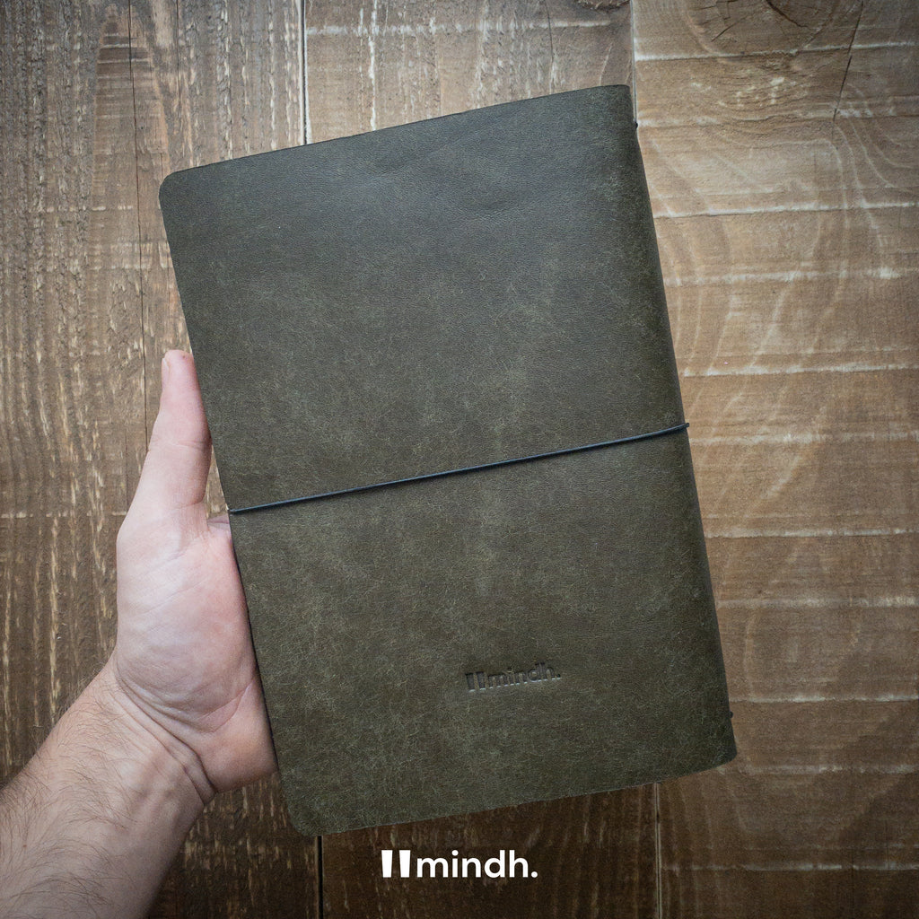 mindh. Notebook - Olive (Pueblo)