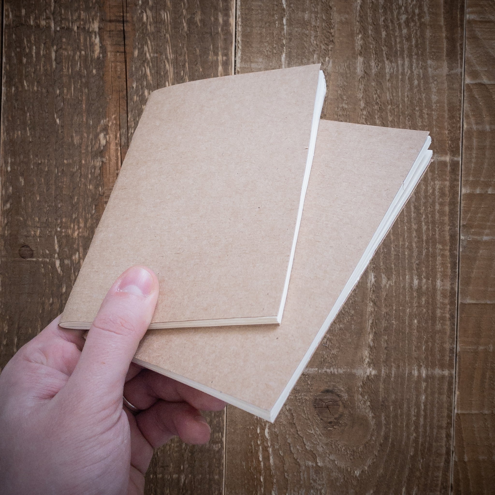 El Yapımı  Kraft Defter
