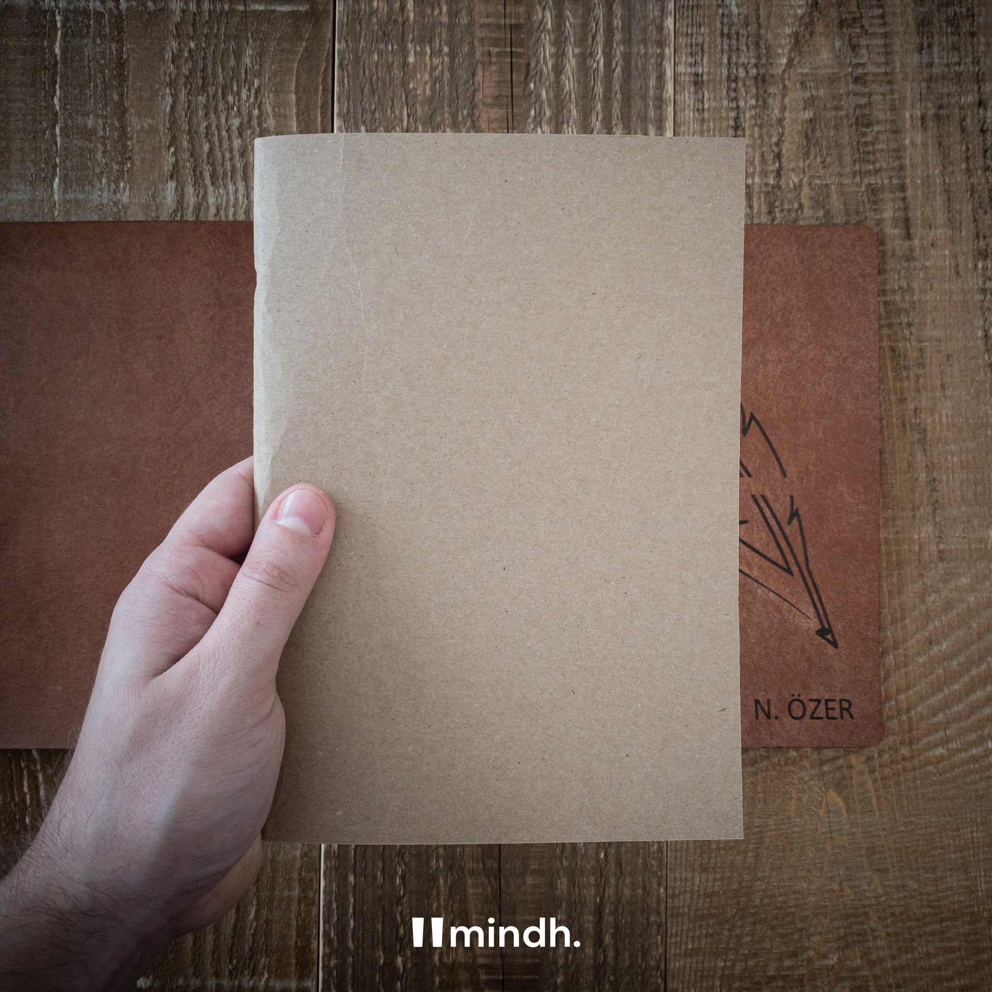 mindh. Notebook Fold - Quill Baskı