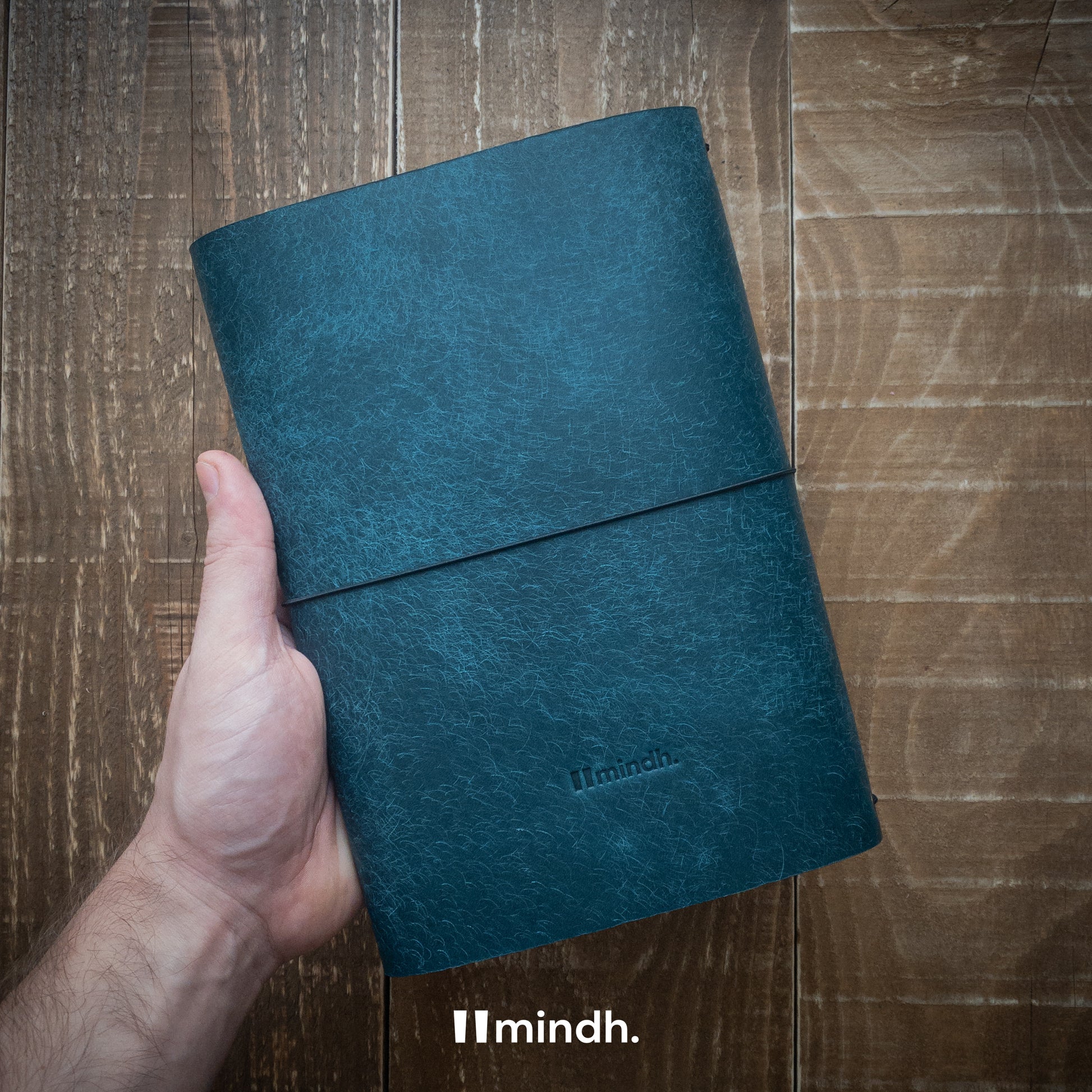 mindh. Notebook Fold - Turkuaz (Pueblo)