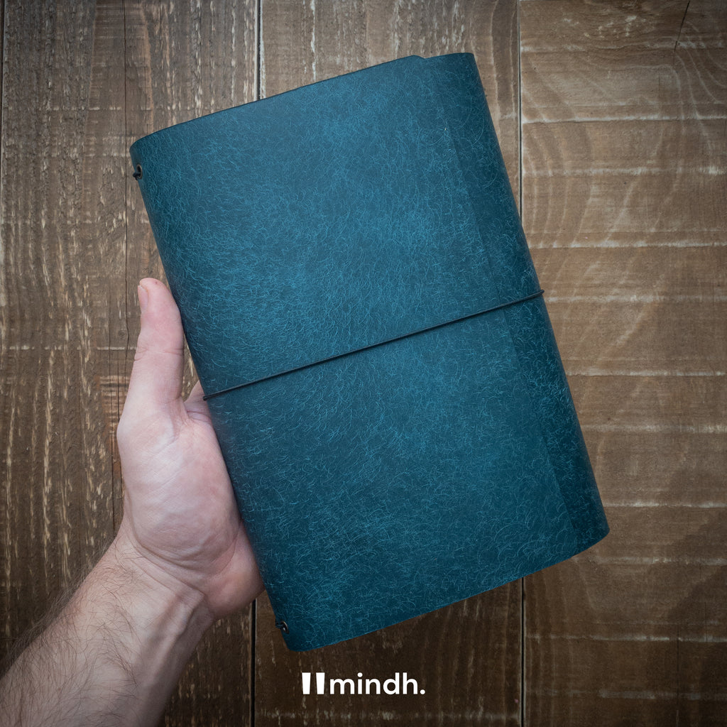 mindh. Notebook Fold - Turkuaz (Pueblo)