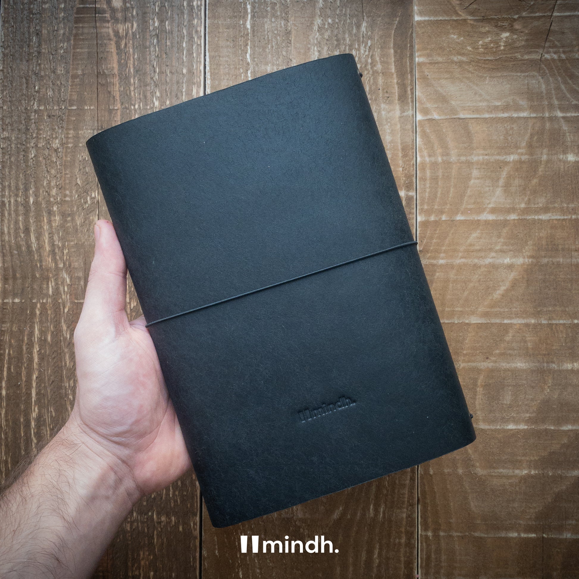 mindh. Notebook Fold - Siyah (Pueblo)