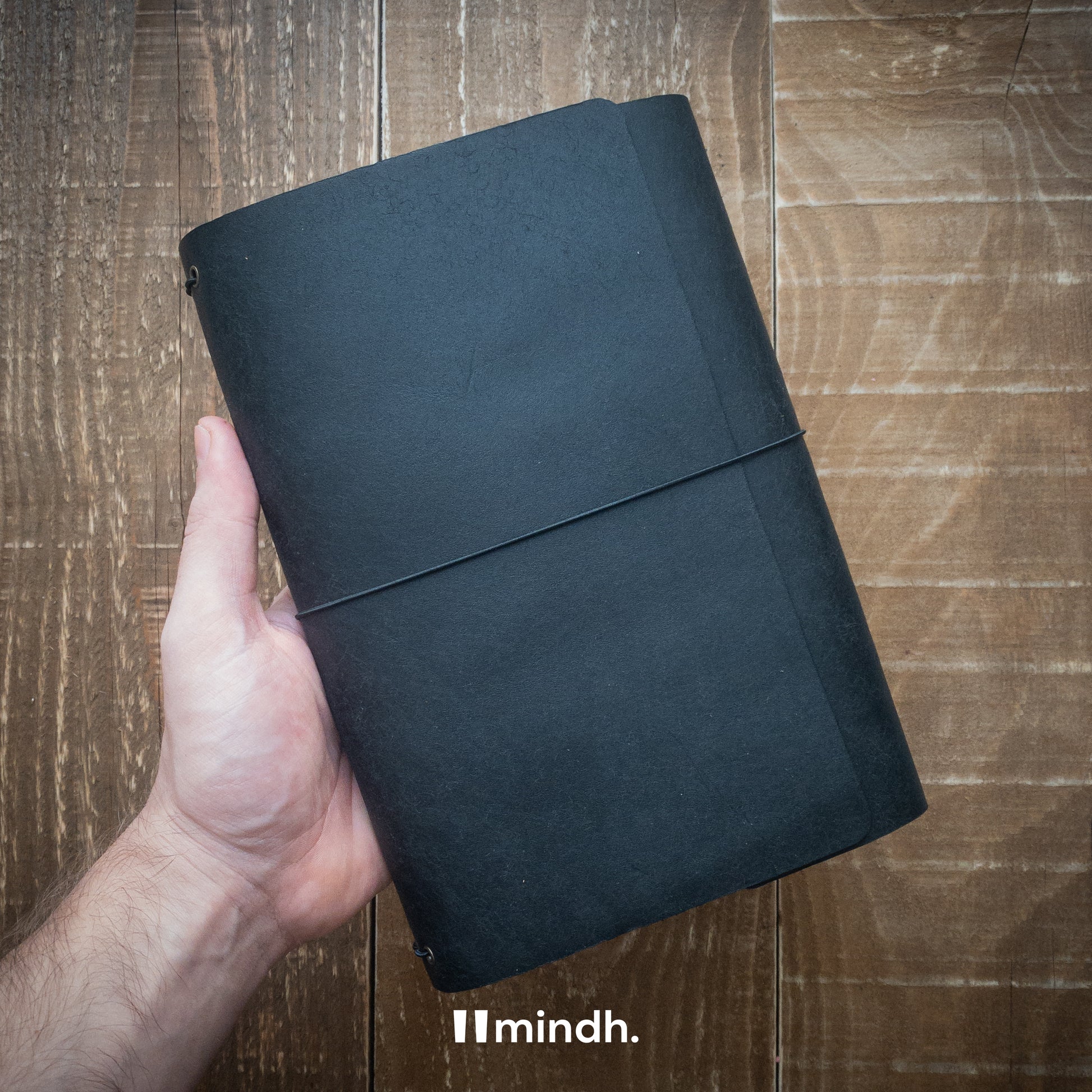 mindh. Notebook Fold - Siyah (Pueblo)