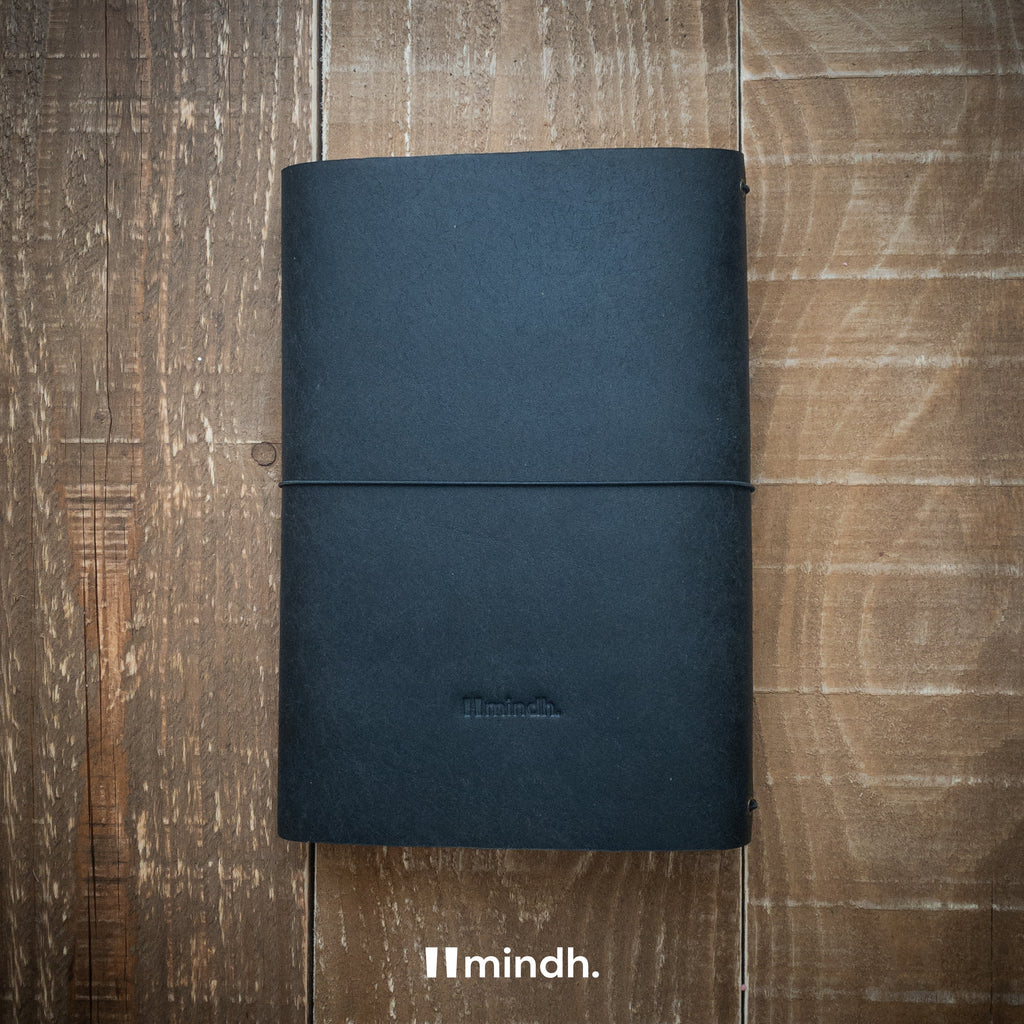 mindh. Notebook Fold - Siyah (Pueblo)