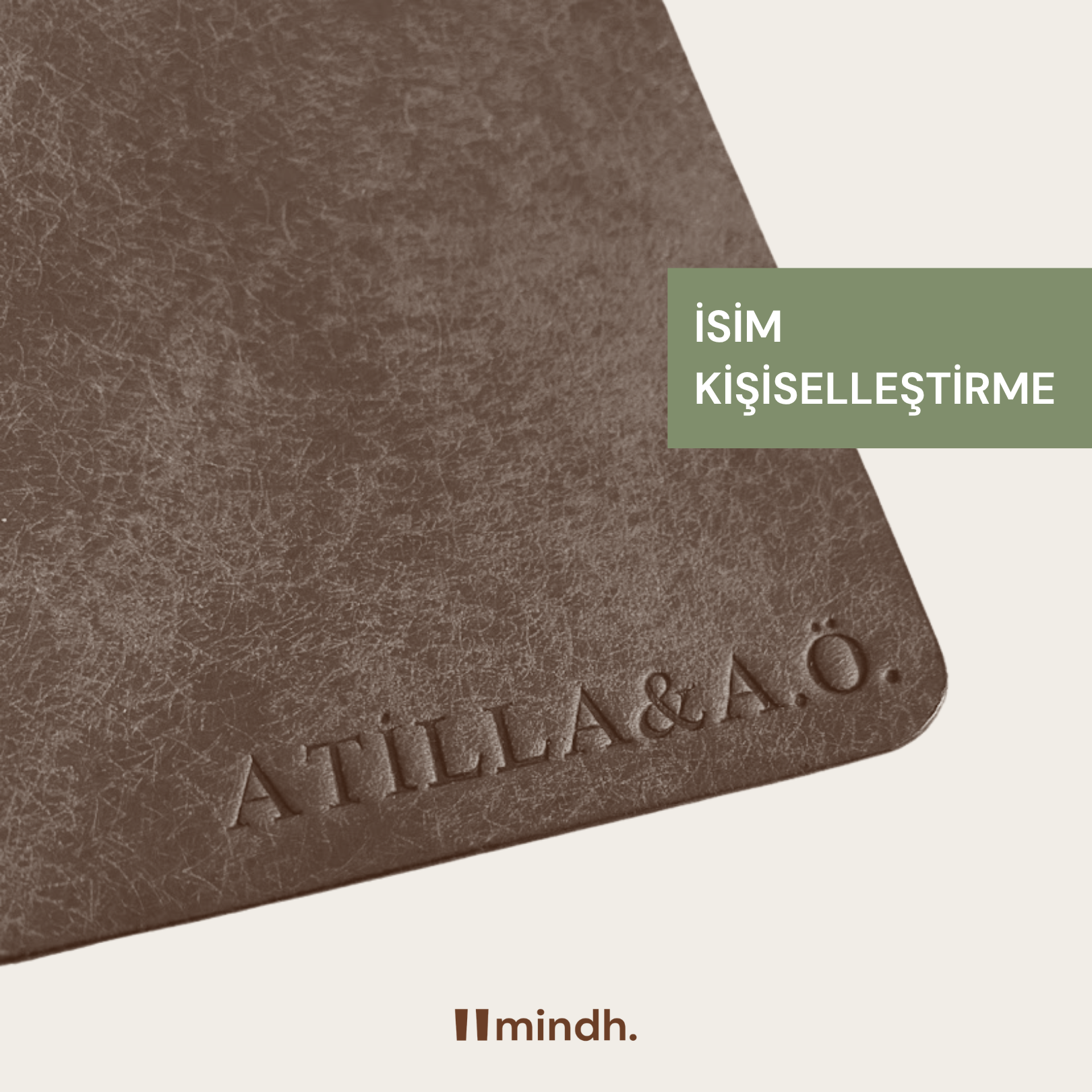 mindh. Notebook Fold - Defter Kılıfı