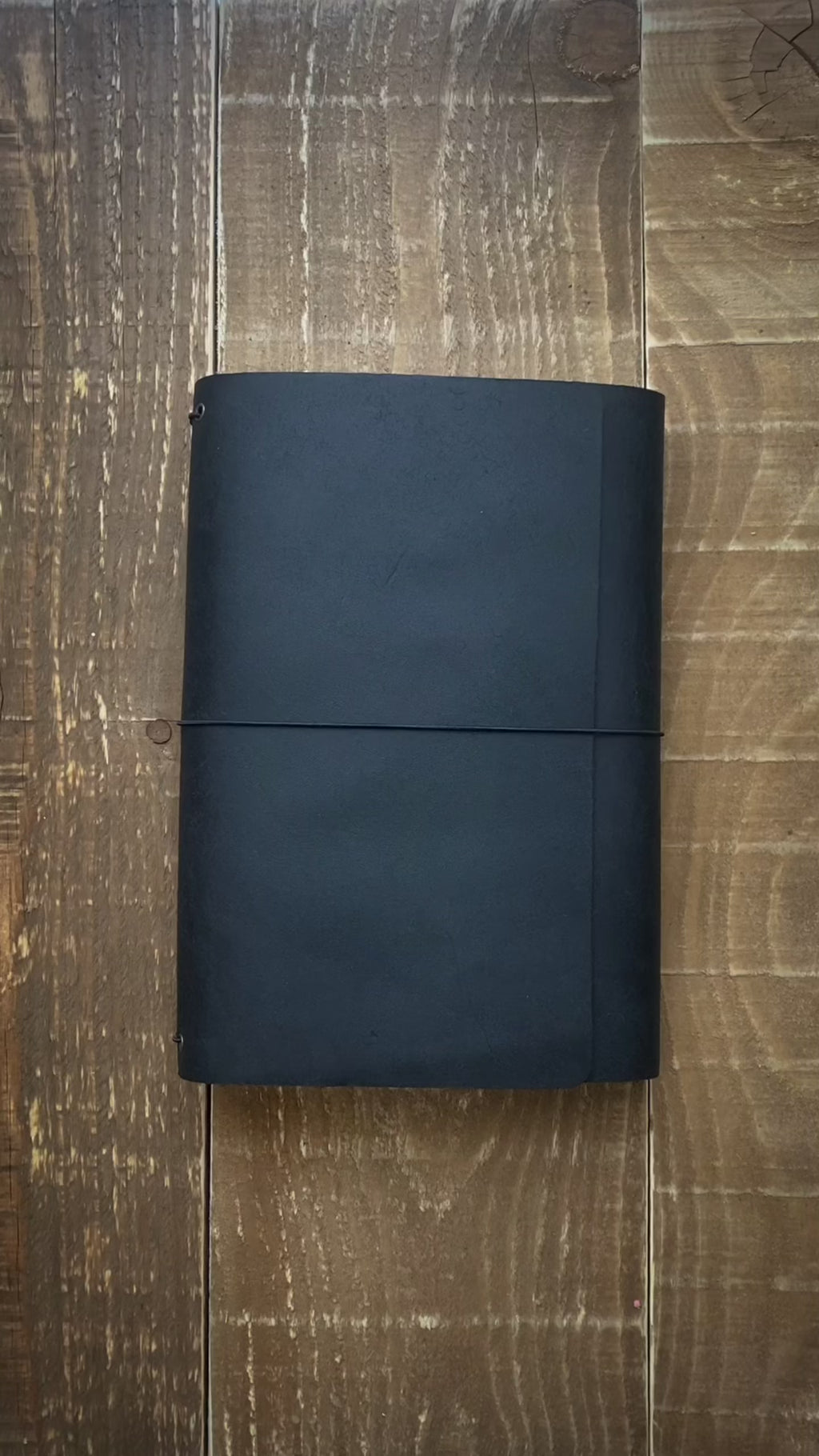 mindh. Notebook Fold - Siyah (Pueblo)