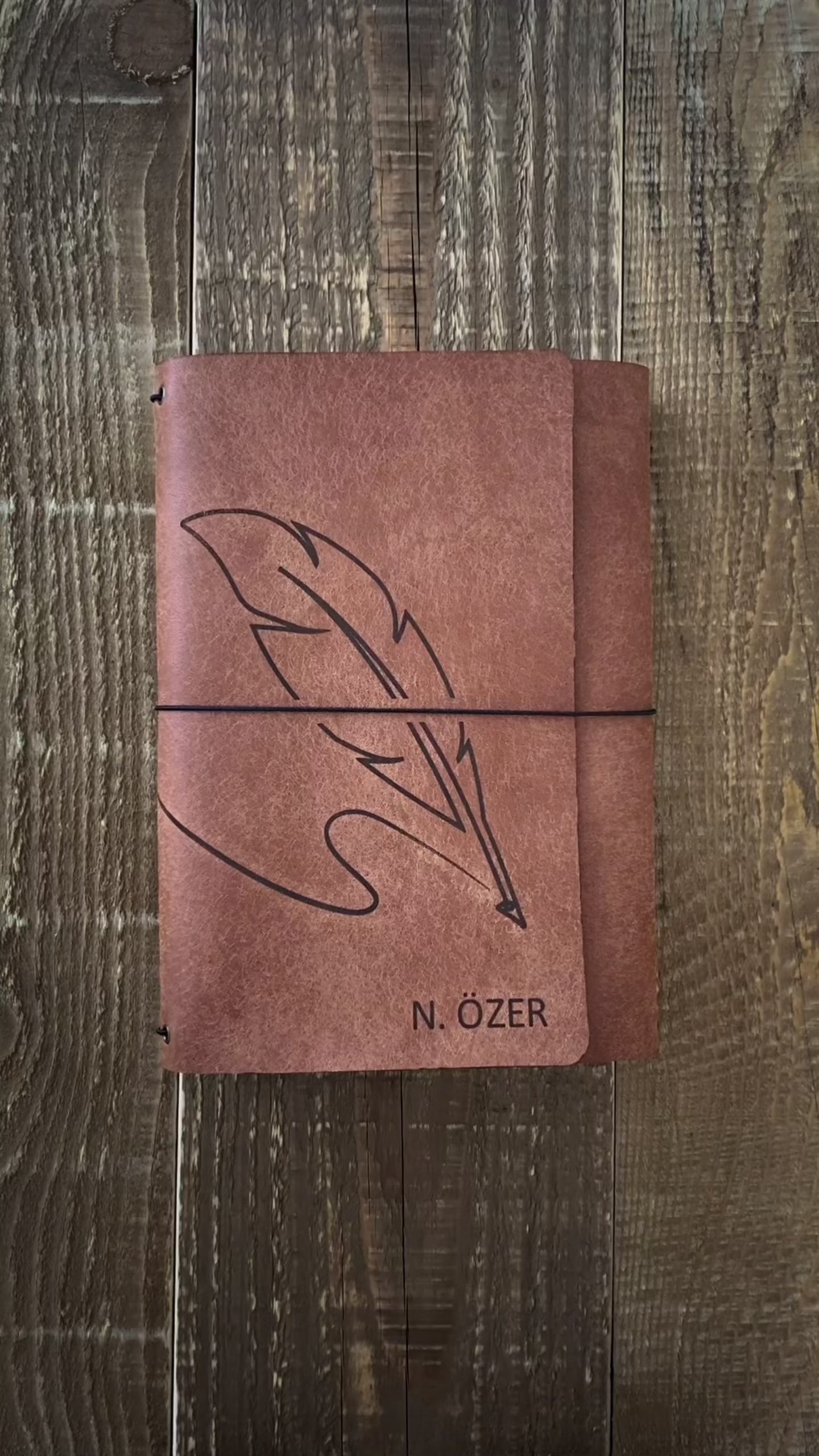 mindh. Notebook Fold - Quill Baskı